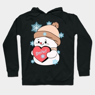 Snow Lover's Baby Snowman Hoodie